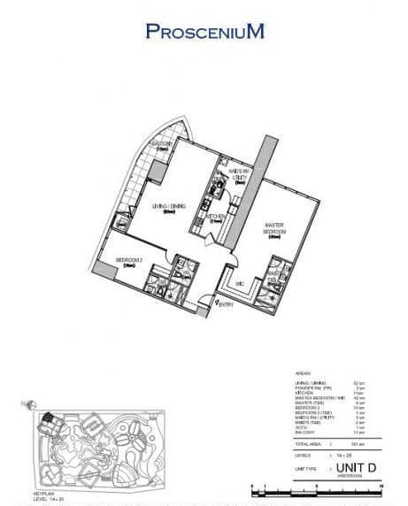 Prime Sakura 2 bedroom real estate investment at the Proscenium - photo 5