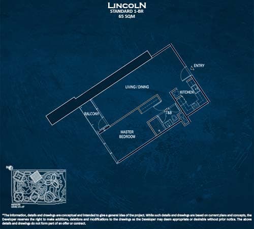 Optimum 1 bedroom investment  Lincoln Tower at the Proscenium - photo 3
