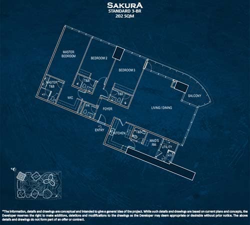 Luxury Sakura 3-bedroom investment at the Proscenium - photo 2