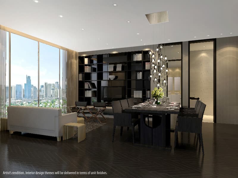 Lavish 2 bedroom in Trump Tower at Century City - Century City, Makati - photo 1