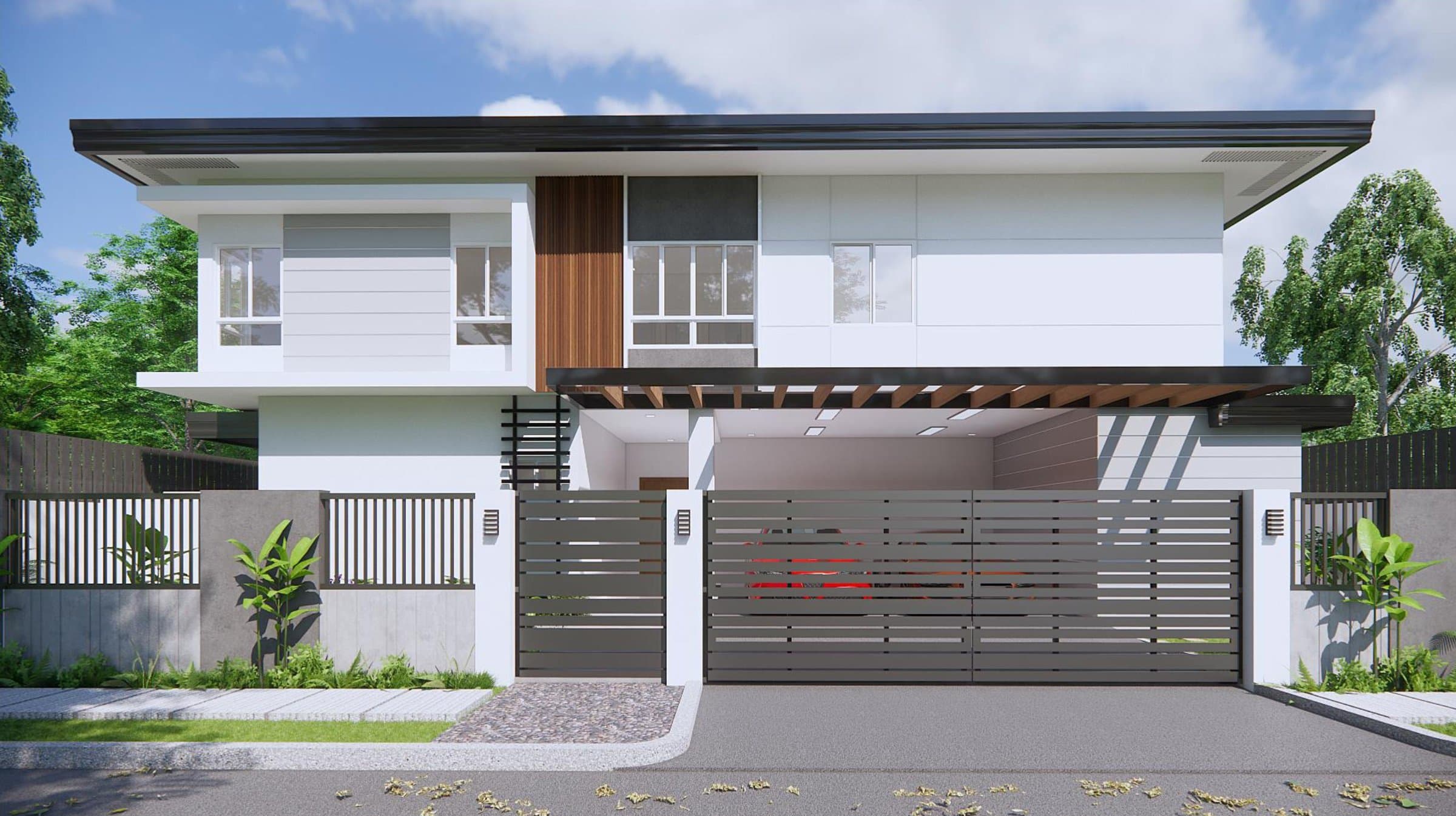 Modern Two Storey House in Dasmarinas Village, Makati